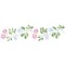 Floral Border Wall Stencil Border | 015 by Designer Stencils | Floral Stencils | Reusable Art Craft Stencils for Painting on Walls, Canvas, Wood | Reusable Plastic Paint Stencil for Home Makeover | Easy to Use & Clean Art Stencil